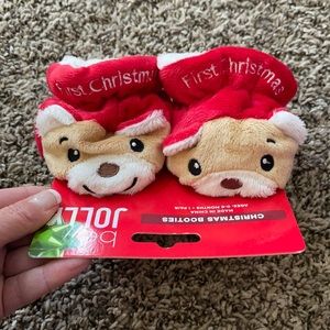 Babies 1st Christmas Booties 0-6 months